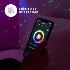 Setting the colour from the app while lying in bed