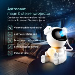 Overzicht van de functies van de maan astronaut projector
