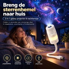 De sterrenhemel in je slaapkamer of woonkamer