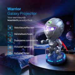 De kleureffecten van de warrior projector